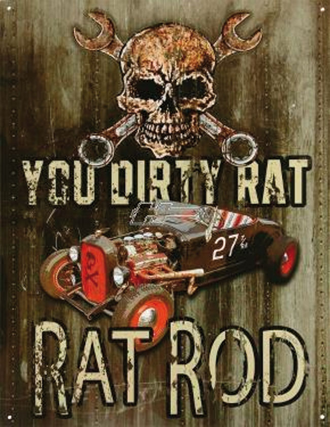 www.uspartsgermany.de - BLECHSCHILD RAT ROD